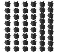 50Pcs Square Candy Boxes 3x3Inch Party Treat Boxes Cookie Candy Boxes For Kid Birthday Wedding Christmas Thanksgiving