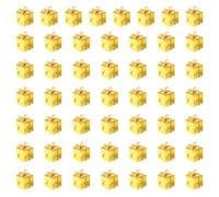 50Pcs Square Candy Boxes 3x3Inch Party Treat Boxes Cookie Candy Boxes For Kid Birthday Wedding Christmas Thanksgiving