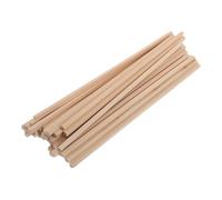 50pcs Square Wooden Dowel Rods for Expert Model Makers, 12x0.24 Inch