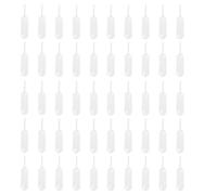 50pcs Squeeze Transfer Pipettes Dropper for Cupcakes Strawberries 4ml Silicone Molds for Resin Coasters Round