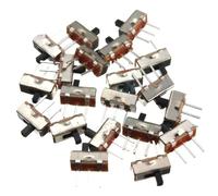 50Pcs SS12D00 SS12D00G3 Interruptor on-off Mini Slide Switch 3Pin 1P2T 2 Position PCB Panel Mini Vertical Toggle Switch