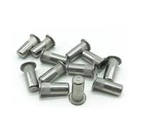 50pcs Stainless Steel Rivet Nut Sealed Insert Nut Blind Rivet Nut Enclosed Rivet Nut M4 M5 M6 M8 M10(M6-50pcs)