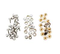 50Pcs Stainless Steel Screw Buckle for Aircraft Tents Canvas Screws Socket Button Replacement Outdoor Screws