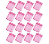 50pcs Star Pattern Organza Drawstring Gift Bags for C | Fabric Pouches, Lovely Design, Simple Red Finish, for Candies and Chocolates, Party Favor Packs