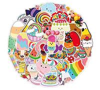 50PCS Stickers for Candy,Sweet Treats Stickers,Teens Boys and Girls Sticker Pack Vinyl Skateboard Guitar Door Laptop Luggage Car Bike Water Bottle Birthday Party Supplies Stickers