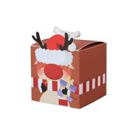 50PCS Stylish Holiday Boxes Chocolate Candy Bag Paper Box For Home Celebrations And Office Party Exchanges