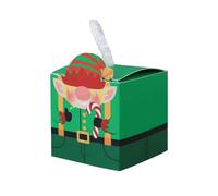 50PCS Stylish Holiday Boxes Chocolate Candy Bag Paper Box For Home Celebrations And Office Party Exchanges
