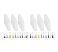 50Pcs Sublimation Bookmark Heat Transfer Aluminum Metal Bookmarks