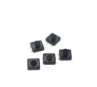 50pcs Switch 12 * 12 4Pin DIP Self-reset Momentary Tactile Tact Push Button 12x12x4.3/5/5.5/6/7/7.5/8/8.5/9/9.5/10/11/12/13/15mm IDGTTLDF(12x12x6)
