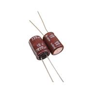50pcs SXE series audio low resistance aluminum electrolytic capacitor(25V 470UF 10X20)