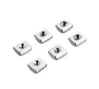 50Pcs T-Block Square Nuts M3 M4 M5 M6 M8 M10 - Sliding Hammer T-Nuts For Aluminum Profile 2020 3030 4040 4545 T-Track Rail(40-M5)