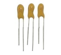50pcs Tantalum capacitor 1uF 50V 105 50V1uF DIP Radial EKFBQBGW