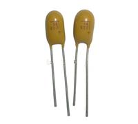 50pcs Tantalum capacitor 2.2uF 35V 225 35V2.2uF DIP Radial IDGTTLDF