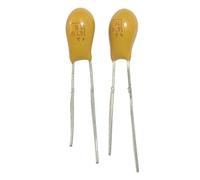 50pcs Tantalum capacitor 47uF 16V 16V47uF DIP Radial IDGTTLDF