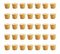 50Pcs Tapered Cork Plugs Wooden Wine Corks Stoppers Reusable Sealing Stopper for Bottle Bar DIY Crafts Kitchen Accessories (18x13x17mm)