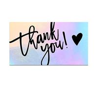 50pcs Thank You For Your Order Business Cards Shopping Thanks Greeting Cards Appreciation Card For Small Business