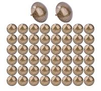50Pcs Thickened Upholstery Tacks Furniture Nails Pins, Nailhead Decorative Trim for Furniture, Round Head Decorative Thumbtack Hardware Parts(23 * 23mm)