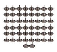 50Pcs Thickened Upholstery Tacks Furniture Nails Pins, Nailhead Decorative Trim for Furniture, Round Head Decorative Thumbtack Hardware Parts(19 * 20mm)