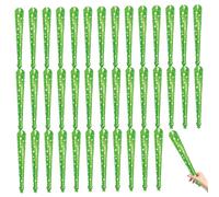 50Pcs Thunder Sticks Noise Maker, Star Pattern Noise Makers for Sporting Events with Bell, Green Team Spirit Accessories, Party Supplies for Cheering Essentials Green Team Spirit Accessories
