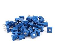 50Pcs Top Fixed Resistors Adjustment Trimmer Pot Potentiometer Resistors 2K Single Resistors Ohm 3386P AMNzOgOdL