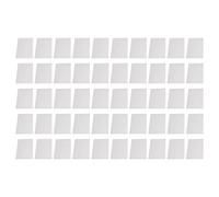 50Pcs Translucent, Durable & Flexible PP Plastic A5 Sheet Protector with 20 Holes for Office and School Presentations, Reports and Notebooks (White)