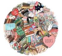 50PCS Transparent Reading Stickers for Skateboard,Scrapbook,Laptop,Water Bottle,Computer,Cute Inspirational Book Waterproof Vinyl Sticker for Students Teachers Teens,Motivational Book Lover Decal