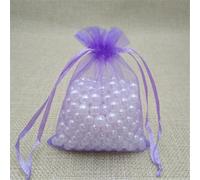 50pcs Tulle fabric Organza Bag Jewelry Eugen Gauze bag Packaging Bags Wedding Drawstring Bags Gift Candy Pouches