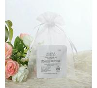 50pcs tulle packaging transparent Organza Drawstring Bag Jewelry Mesh Gift Pouches Container Drawstring Bags Gauze Bag