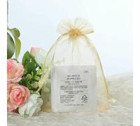 50pcs tulle packaging transparent Organza Drawstring Bag Jewelry Mesh Gift Pouches Container Drawstring Bags Gauze Bag