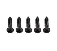 50PCS Tuning Key Screws, Metal Tuning Pegs Screw Acoustic Guitar Machine Heads Mounting Repair Tuners Heads for Electric Acoustic Classical Guitar (Black)
