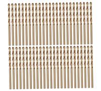 50PCS Twist Drill Bits, 1/8 Inch High-hardness Spiral Saw Tip Drill Bit Guide for Wood, Drywalls