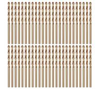 50PCS Twist Drill Bits, 1/8 Inch High-hardness Spiral Saw Tip Drill Bit Guide for Wood, Drywalls