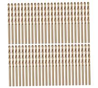 50PCS Twist Drill Bits, 1/8 Inch High-hardness Spiral Saw Tip Drill Bit Guide for Wood, Drywalls Bit Guide