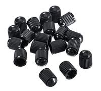 50PCS Tyre Valve Caps,Tyre Dust Caps,Valve Cap Plastic Tire Valve Dust Covers Schrader Valve Cap for Bike Car Trucks Motorbike and Bicycle Black