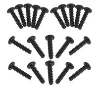 50pcs Universal M3.5 TV Mounting Hardware Screws for Secure Fastening | Carbon Steel and Stainless Steel, Black Finish, Spacers and Washers Included, for Televisions and Ceiling Mounts