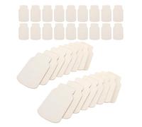50pcs Unpainted Mason Jar Sign for Beginners, 5.9x3.5 Inch