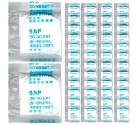 50Pcs Urine Solidifier,Urine Solidifier and Deodorizer Absorbent Poo Gel Portable Toilet Powder with Water-Soluble Package Bag Emergency Toilet Waste Pee Gel for Camping Toilet