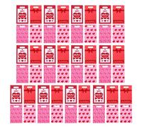 50pcs Valentine's Day Party Bags Various Designs Candy Bags Small Item Storage Case for Gift or Decoration