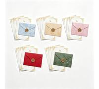 50Pcs Vintage Letter Writing Set with Paper Envelopes Wax Seal Stickers | Romantic Stationery Kit, Wedding Invitation Supplies, Thank You Card Paper, Love Letter Set, Christmas Writing Accessories