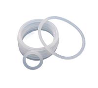 50pcs VMQ O Ring Gasket CS 3.5mm OD 10~150mm White Washer Round Shape Silicone Grade(OD 52MM ID 45MM_CS 3.5MM)
