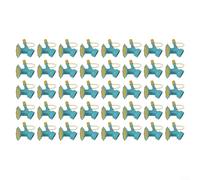 50pcs Watering Nozzle Heads, Sunflower Design for Spray Bottles, Great for Efficient Plant Watering Solutions (Blue)