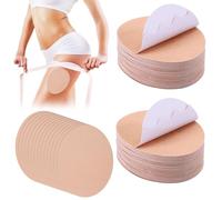 50pcs Waterproof Thigh Lift Tapes for Women, Self-Adhesive Invisible Body Tape Anti-Chafing Single-Use Lift and Glow Patches for Inner Thigh Skin Tightening & Body Shaping