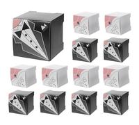50pcs Wedding Candy Box Paper Folding Container for Parties | Elegant Appearance, Large Capacity Design, Foldable Structure, Suitable for Candies and Other Occasions