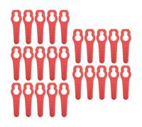 50PCS Weed Eater Bladed Head, Plastic String Weed Trimmer Head Blade Replacement, Garden Lawn Mower Cutter Blades Replacement Garden Cutting Pruning Tools
