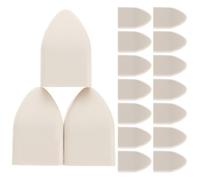 50pcs White Plastic Fence Post Cover 19x19 Straw Hat Cap