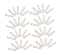 50pcs White Plastic Gasoline Fuel Tap Valve Filter