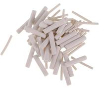 50Pcs White Rubber Eraser Refill with Erasers 5 * 25mm,Eraser Pen Suitable for School/Office Lovely and Attractive Mechanical Pencil Refills,Standard Pencil Erasers