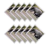 50pcs Wild Boar Shooting Target Paper for Archery Practice, 38cm