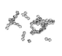 50Pcs Wire Thread Insert M1 6 X 0 35 Threaded Repair Sleeve Reducer Nut Fastener Inserts Screws Sleeve Bushing Inserts (1D)