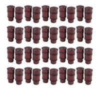 50pcs Wood Bamboo Scroll Joint for Painting and Calligraphy Projects